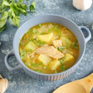 Суп из кролика в мультиварке - просто,вкусно - фоторецепт пошагово