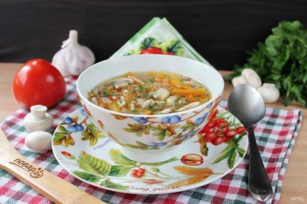 Суп со стеклянной лапшой - просто,вкусно - фоторецепт пошагово