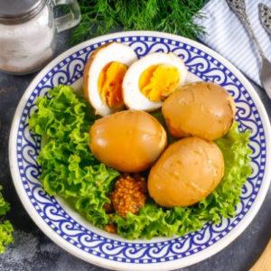 Маринованные яйца по-китайски - просто,вкусно - фоторецепт пошагово